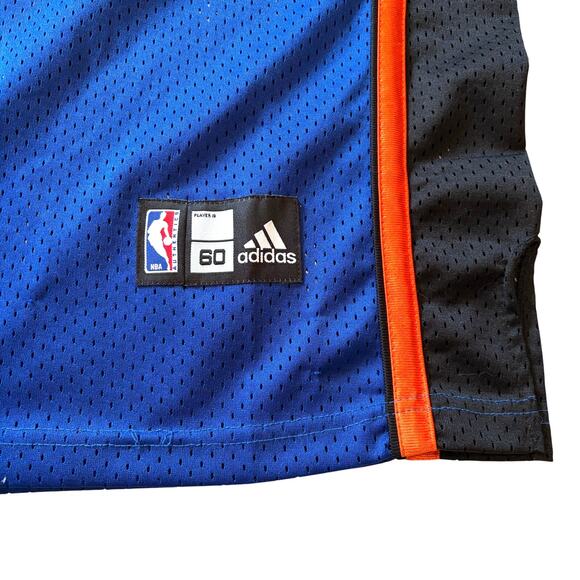 Adidas Carmelo Anthony New York Knicks #7 Basketball Jersey Blue 60 *FLAW* - Picture 5 of 12